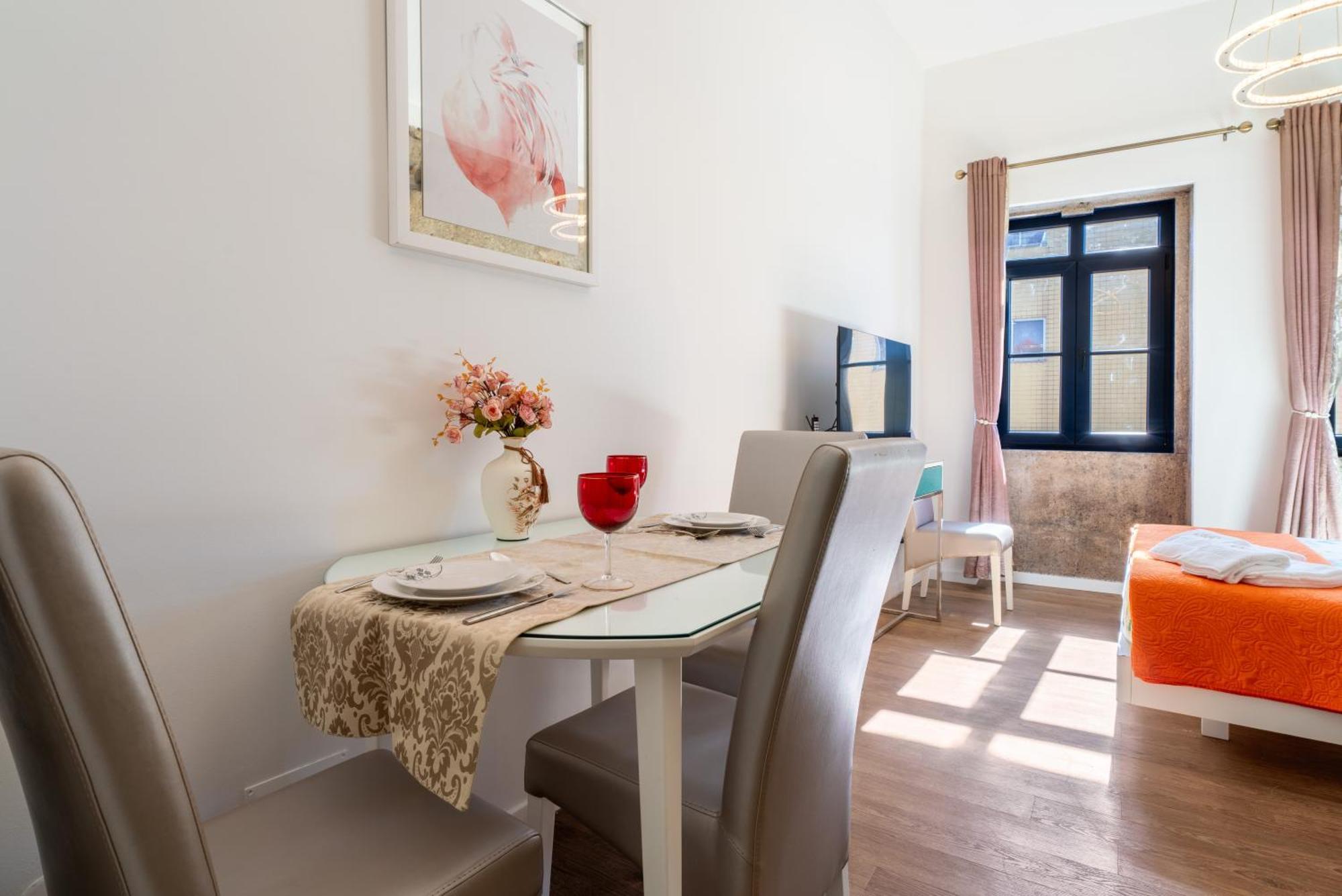 Central Cozy Stay 2 Ac Near Metro Porto Luaran gambar